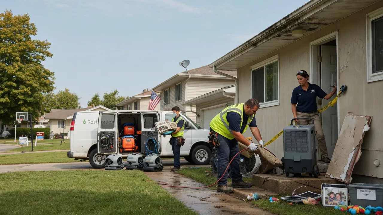 Water Damage Restoration in Pulaski, IL near me
